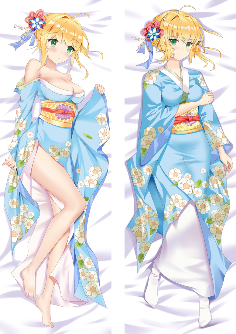 Fate/Grand Order FGO Arutoria Pendoragon Archer saber Anime Dakimakura Pillow Cover H3922