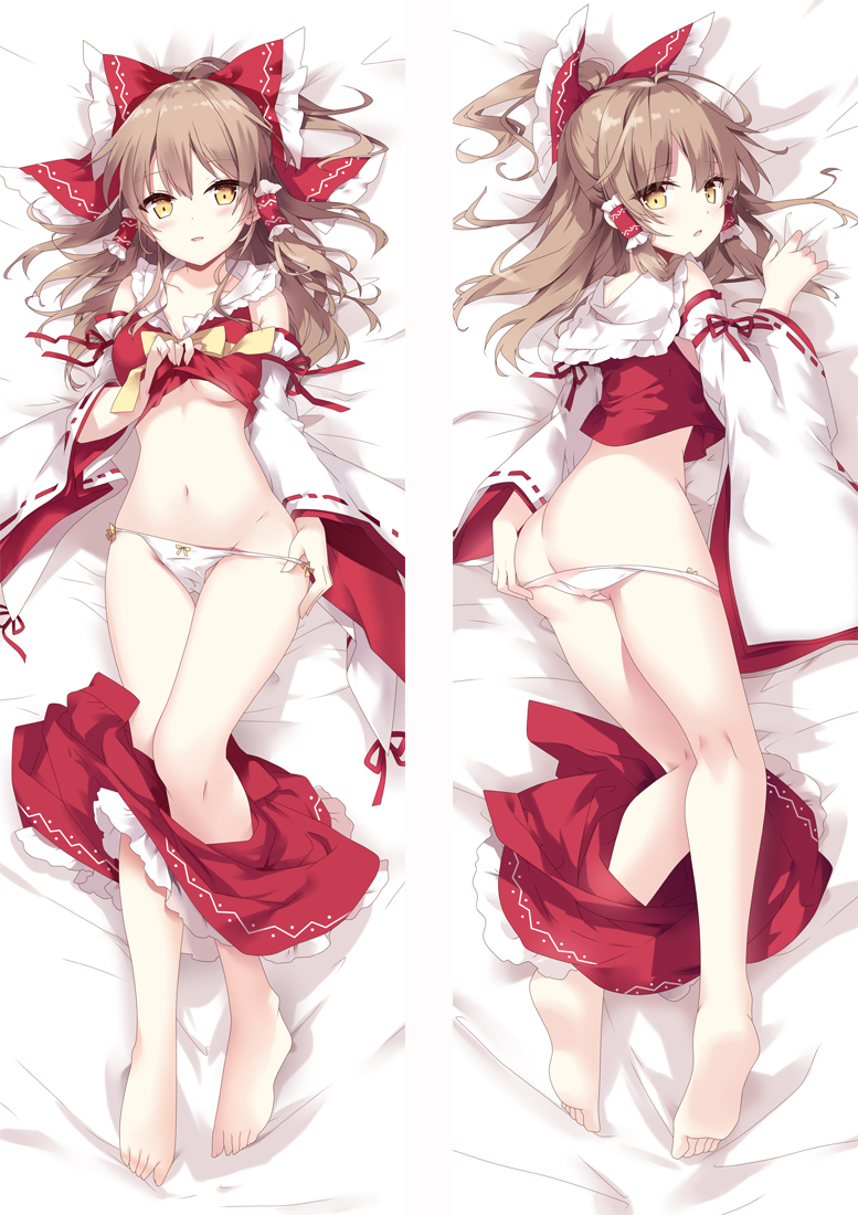 TouHou Project Hakurei Reimu Anime Dakimakura Pillow Cover