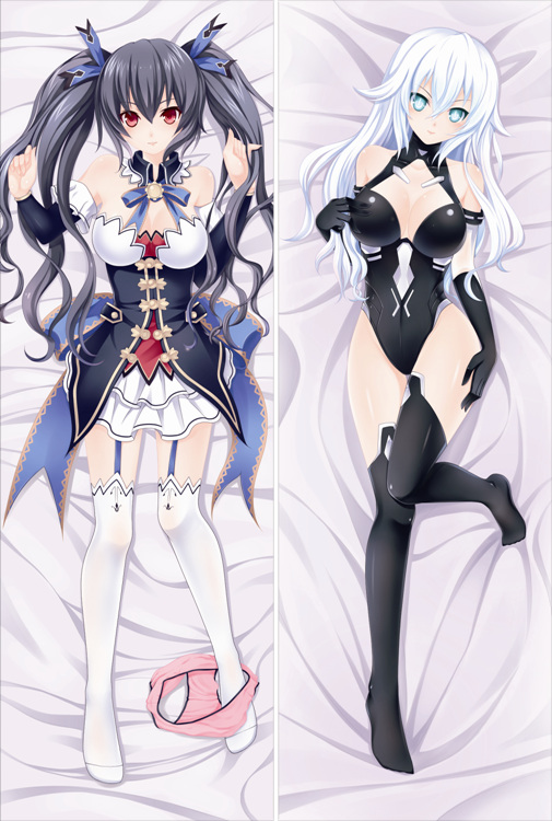 New Anime Video Game Hyperdimension Neptunia black Heart Noire Dakimakura Bed Hugging Body Pillow Case Cover