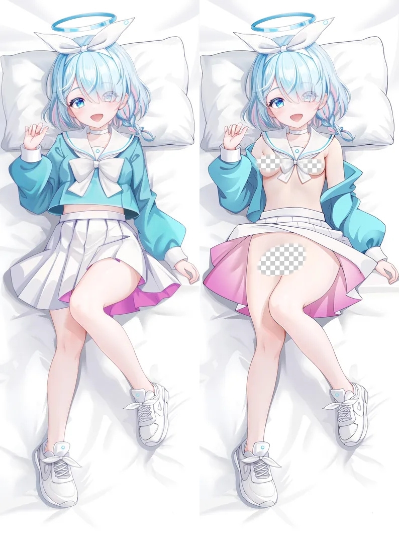 Blue Archive Arona Anime Dakimakura Body Pillow Cover