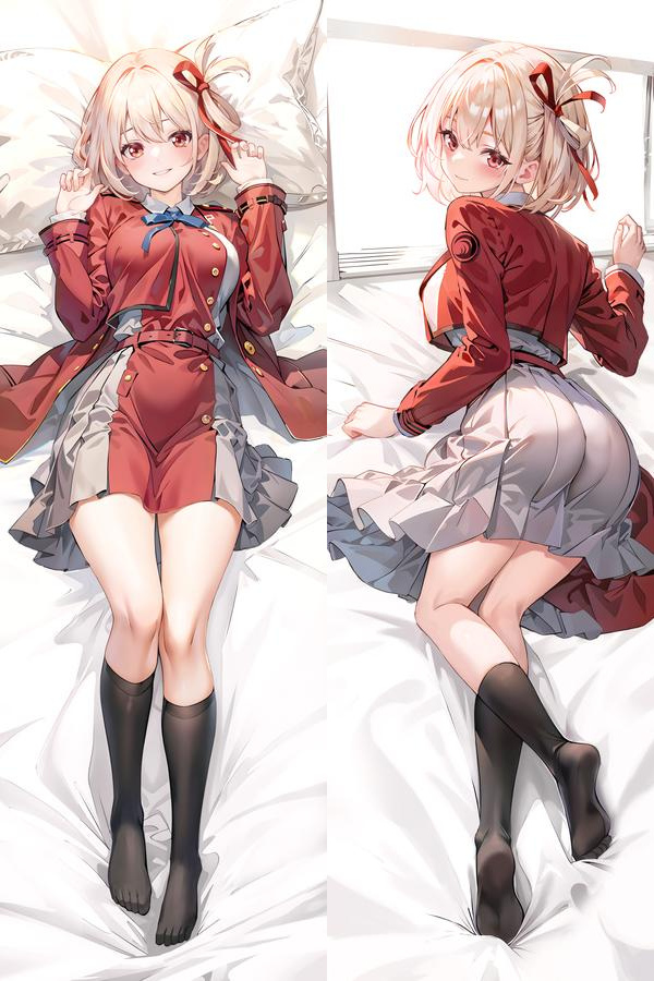 Lycoris Recoil Chisato Nishikigi Anime Dakimakura Body Pillow Cover