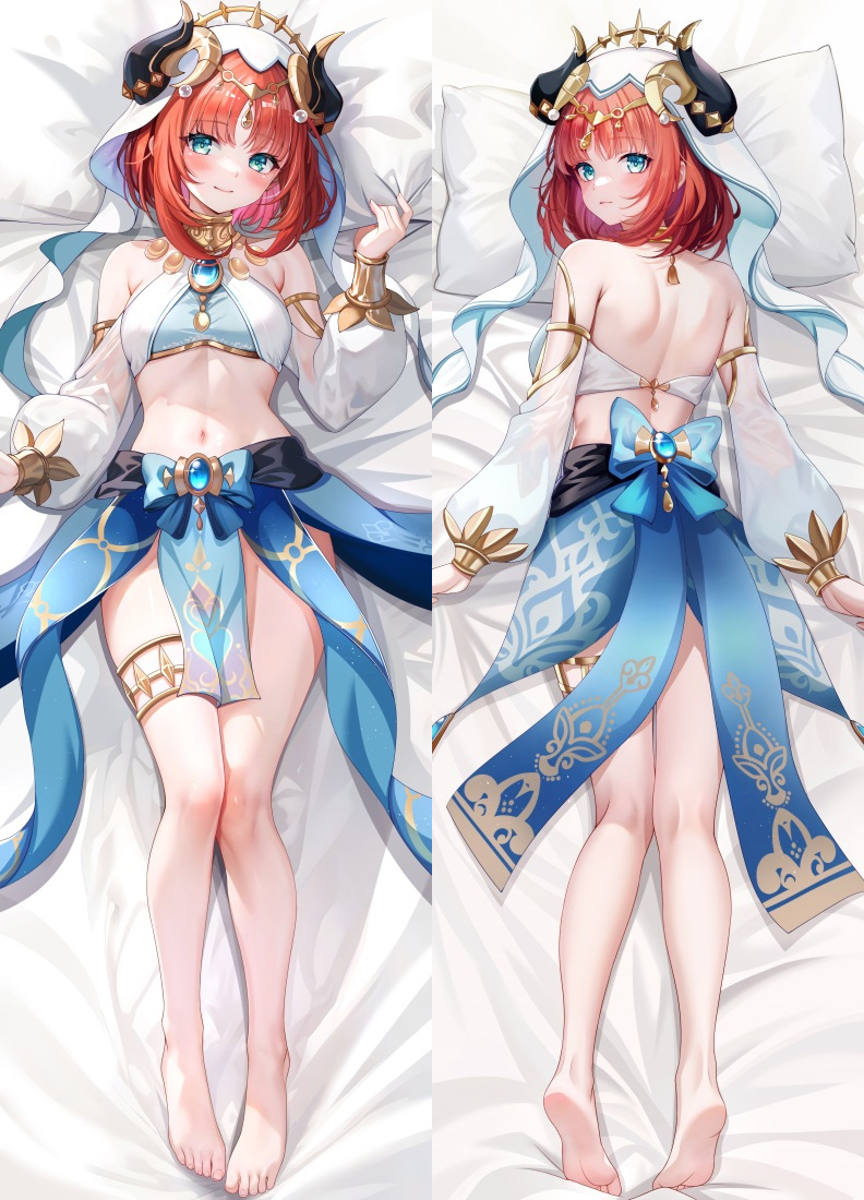 Genshin Impact Nilou Anime Dakimakura Body Pillow Cover