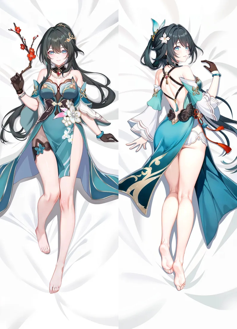 Honkai: Star Rail Ruan Mei Anime Dakimakura Body Pillow Cover