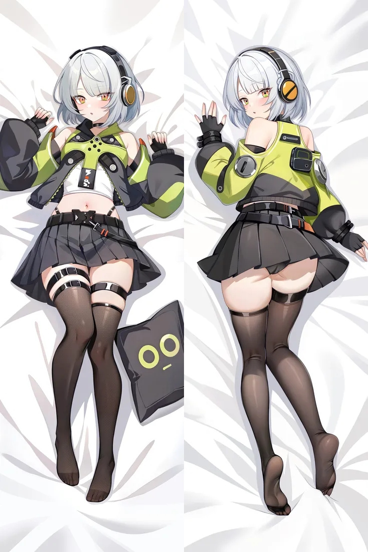Zenless Zone Zero Anby Demara Anime Dakimakura Body Pillow Cover