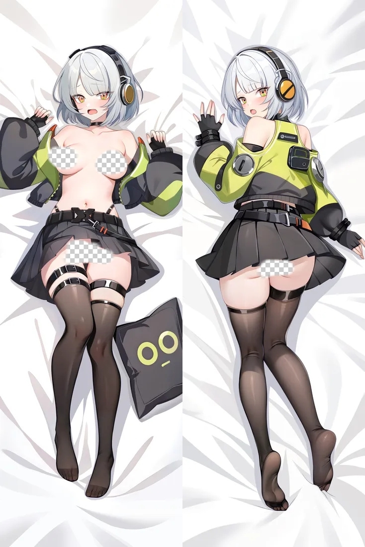 Zenless Zone Zero Anby Demara Anime Dakimakura Body Pillow Cover