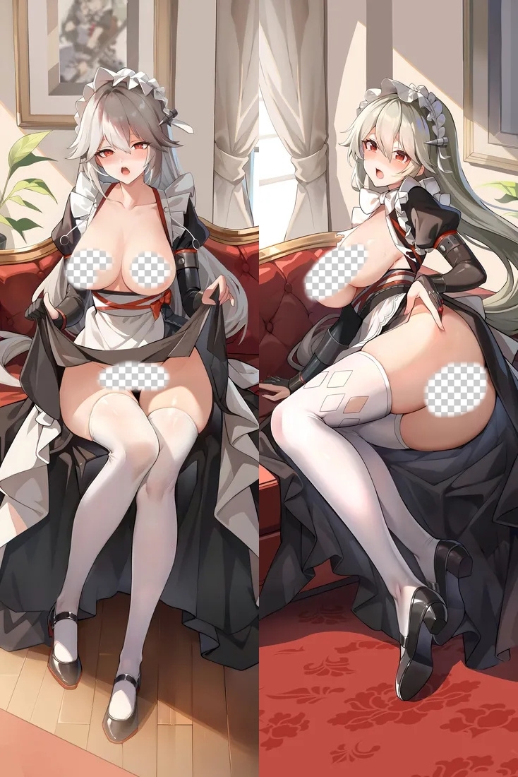 Zenless Zone Zero Head Maid Anime Dakimakura Body Pillow Cover