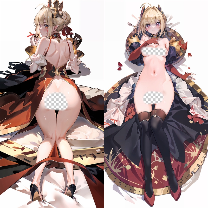 Fate/Grand Order Nero Claudius Anime Dakimakura Body Pillow Cover