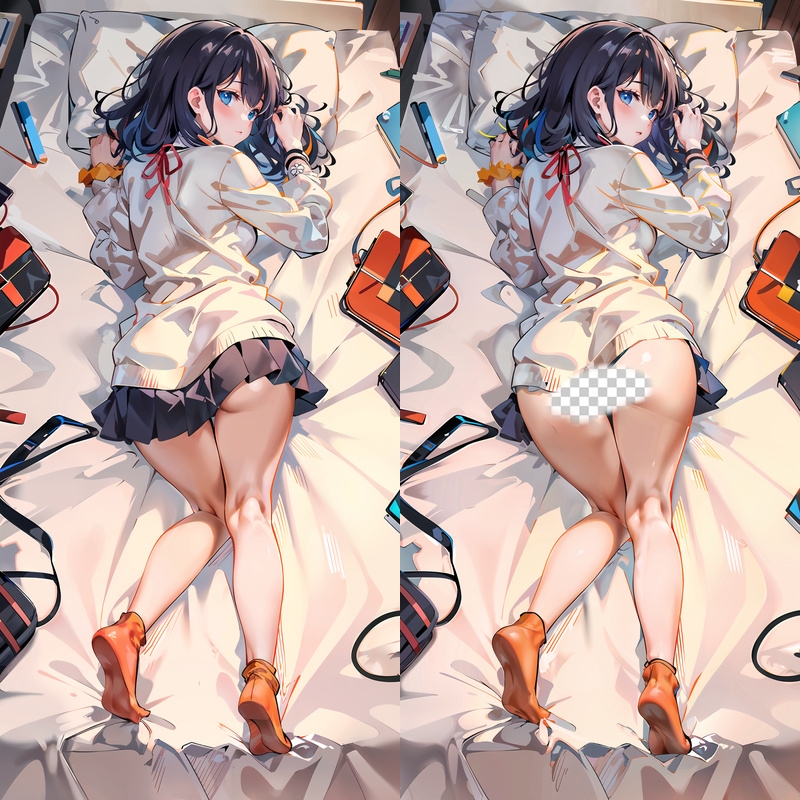 SSSS.Gridman Rikka Takarada Anime Dakimakura Body Pillow Cover