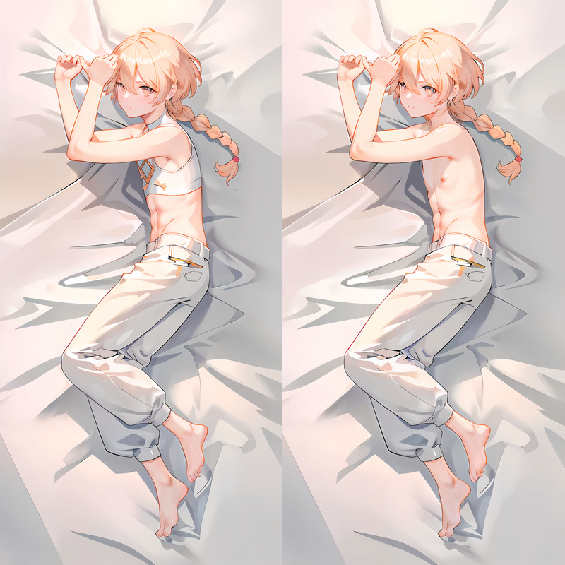 Genshin Impact Aether Anime Dakimakura Body Pillow Cover