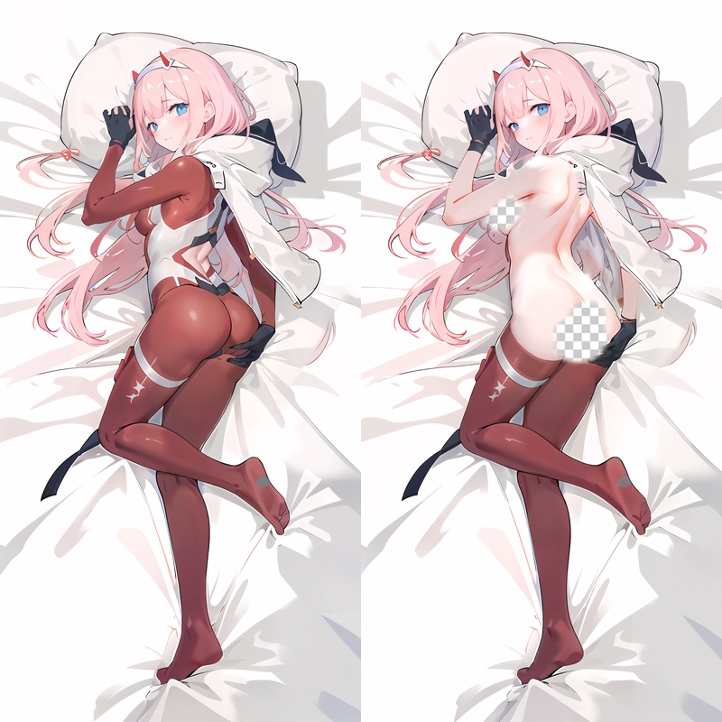 Zero Two Anime Dakimakura Body Pillow Cover