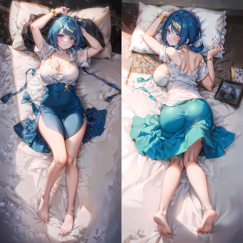 Pokémon Melissa Hope Anime Dakimakura Body Pillow Cover