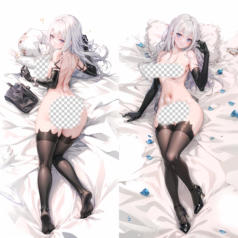NieR: Automata YoRHa Type A No.2 2A Anime Dakimakura Body Pillow Cover