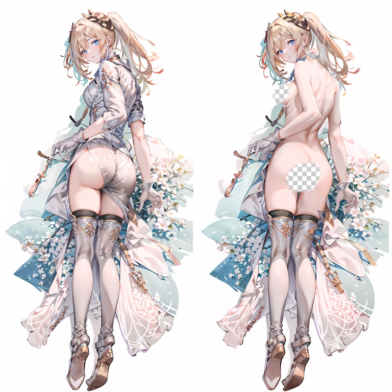 NieR:Automata Commander Anime Dakimakura Body Pillow Cover