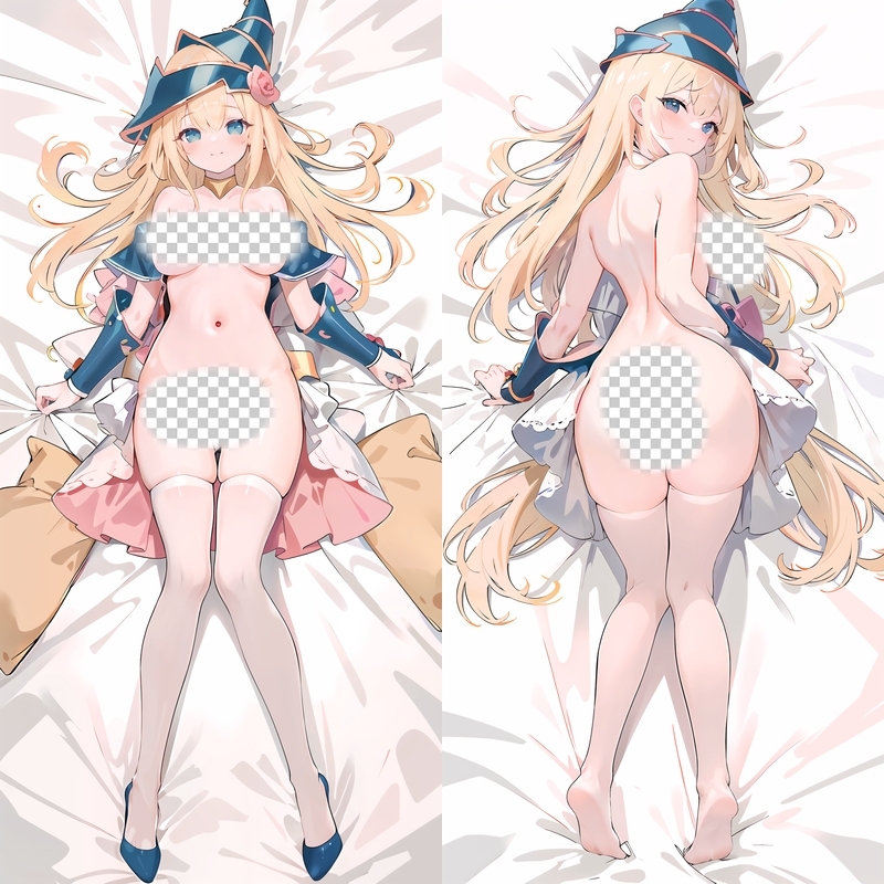 Yu-Gi-Oh! Black Magician Girl Dark Magician Girl Anime Dakimakura Body Pillow Cover