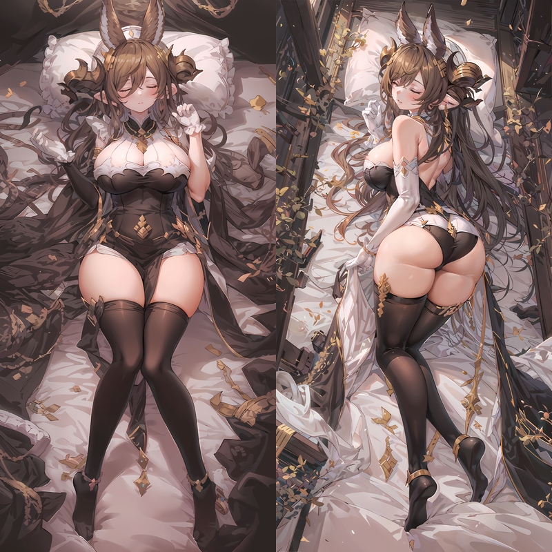 Granblue Fantasy Galleon Anime Dakimakura Body Pillow Cover