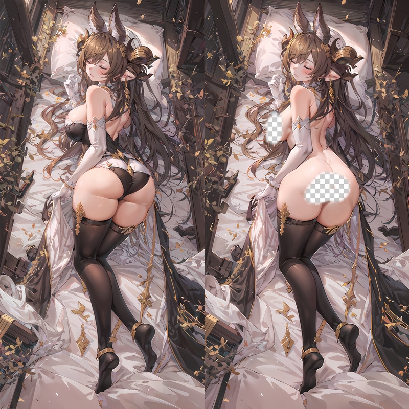 Granblue Fantasy Zooey Anime Dakimakura Body Pillow Cover