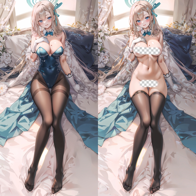 Blue Archive Asuma Toki Anime Dakimakura Body Pillow Cover