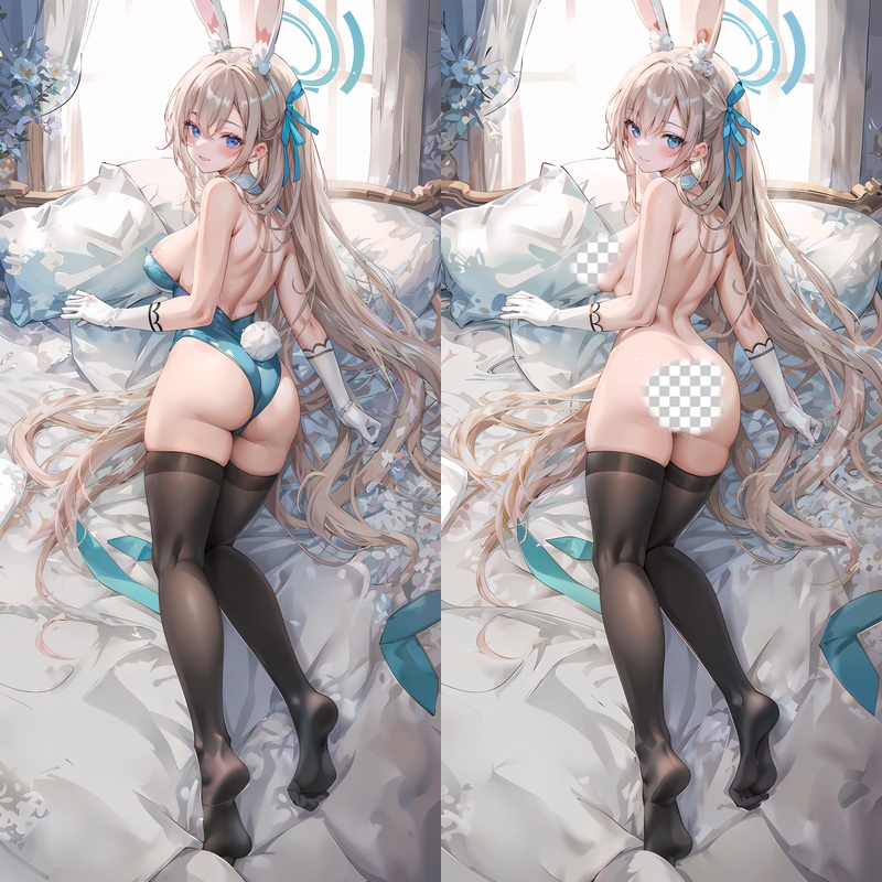 Blue Archive Asuma Toki Anime Dakimakura Body Pillow Cover