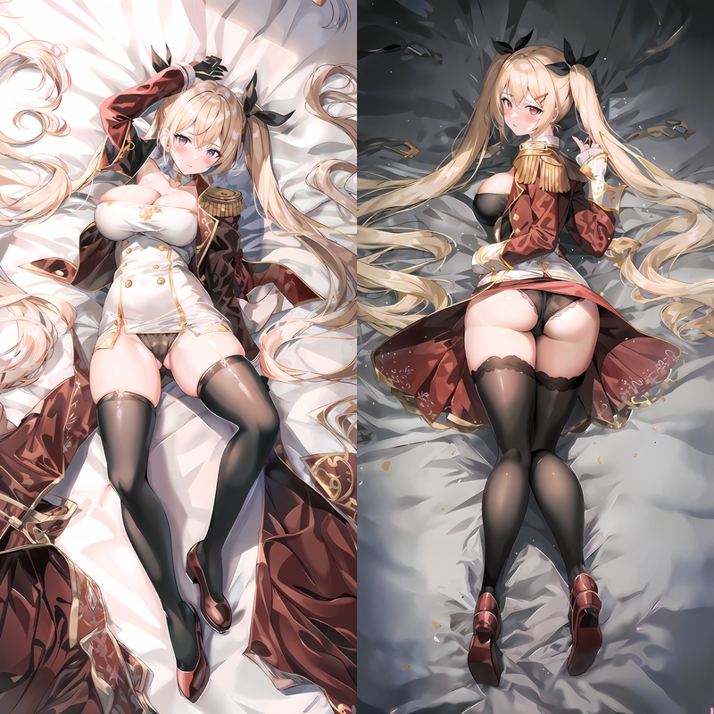 Azur Lane Nelson Anime Dakimakura Body Pillow Cover