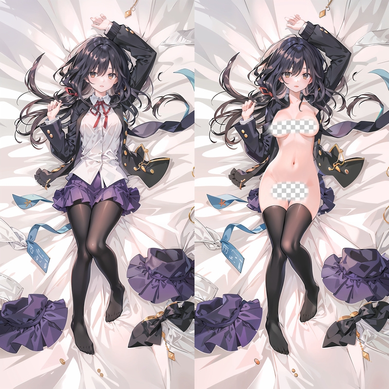 Date A Live Kurumi Tokisaki Anime Dakimakura Body Pillow Cover