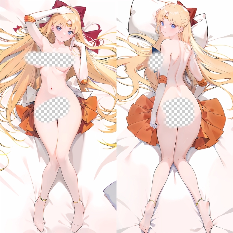 Sailor Moon Sailor Venus Aino Minako Anime Dakimakura Body Pillow Cover