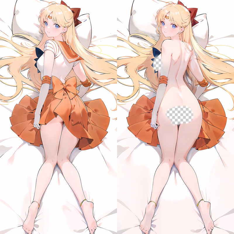 Sailor Moon Sailor Venus Anime Dakimakura Body Pillow Cover