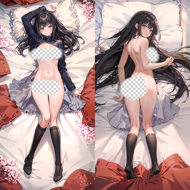 Lycoris Recoil Inoue Takina Anime Dakimakura Body Pillow Cover