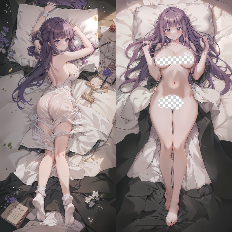 Frieren Anime Dakimakura Body Pillow Cover