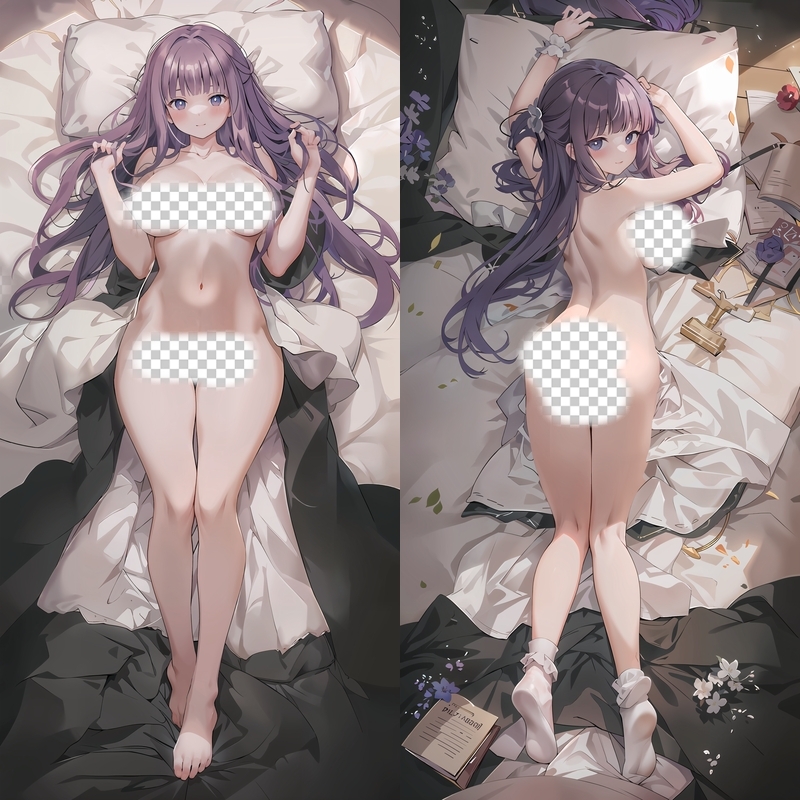Frieren: Beyond Journey's End Fern Anime Dakimakura Body Pillow Cover