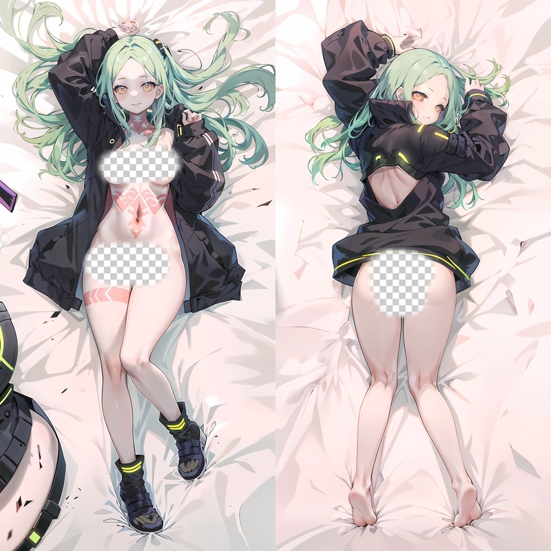 Cyberpunk Rebecca Anime Dakimakura Body Pillow Cover