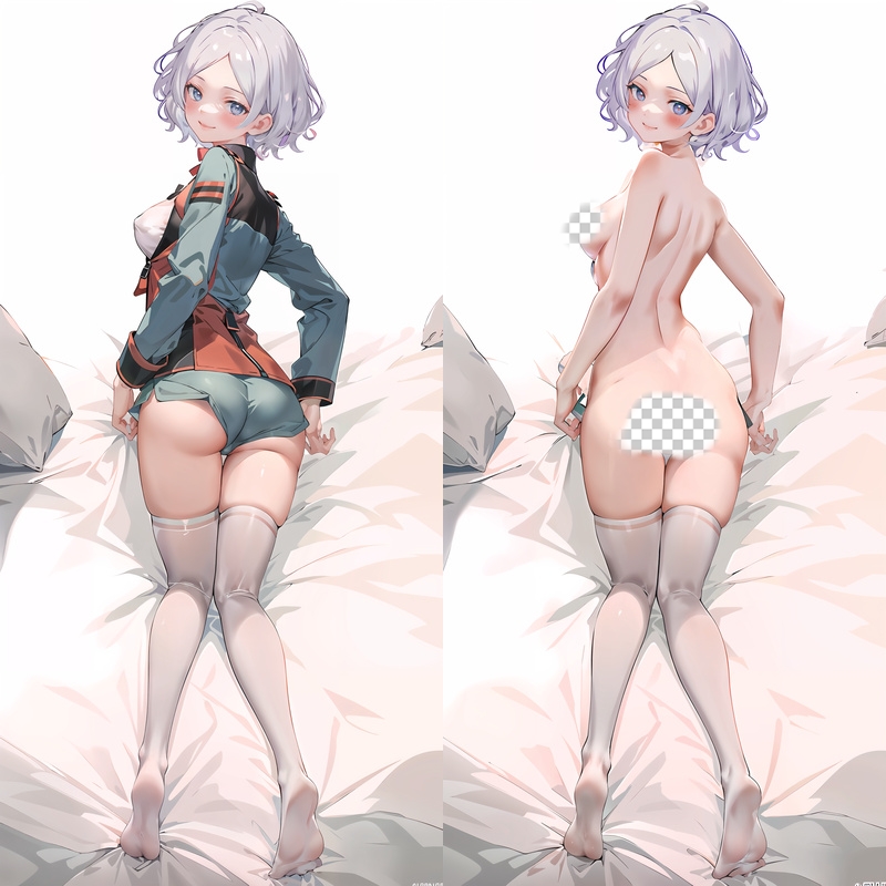 Mobile Suit Gundam: The Witch from Mercury Cecilia Anime Dakimakura Body Pillow Cover