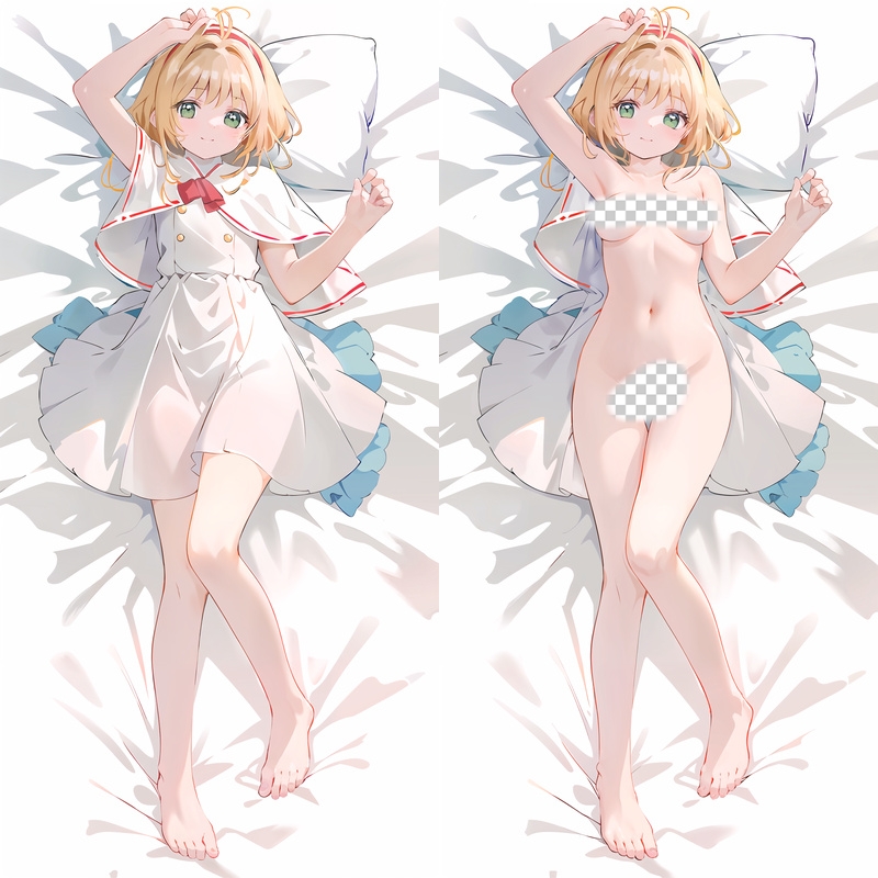 Cardcaptor Sakura Kinomoto Anime Dakimakura Body Pillow Cover
