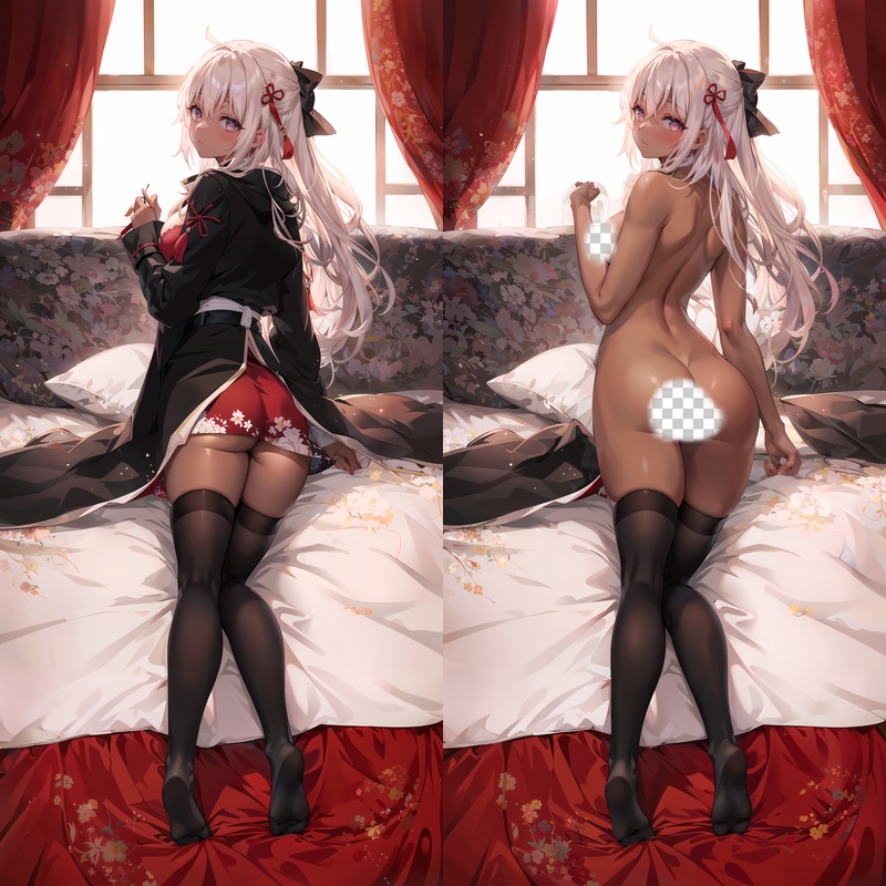 Fate/Grand Order Okita Souji Alter Anime Dakimakura Body Pillow Cover