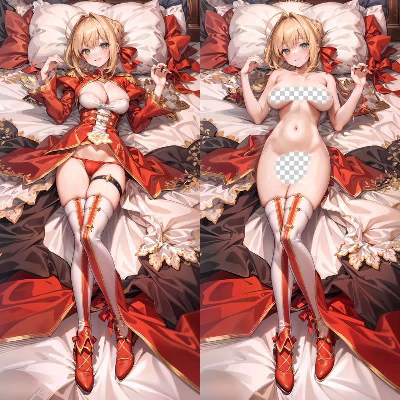 Fate/Grand Order Nero Claudius Anime Dakimakura Body Pillow Cover