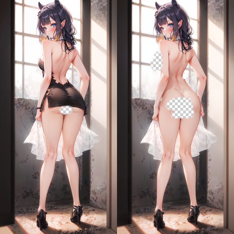 VTuber Ninomae Ina'nis Anime Dakimakura Body Pillow Cover