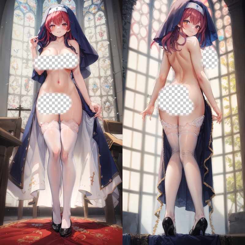 Virtual YouTuber Houshou Marine Anime Dakimakura Body Pillow Cover