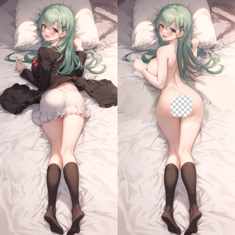 Touhou Project Sanae Kochiya Anime Dakimakura Body Pillow Cover