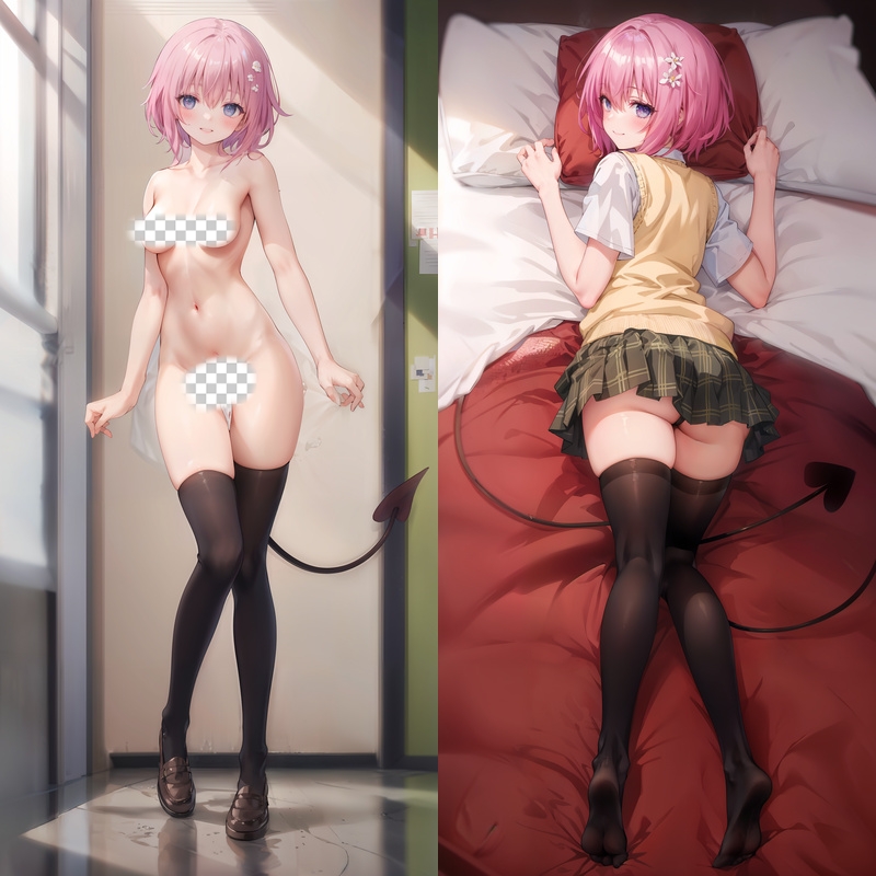 To Love Ru Lala Deviluke Anime Dakimakura Body Pillow Cover