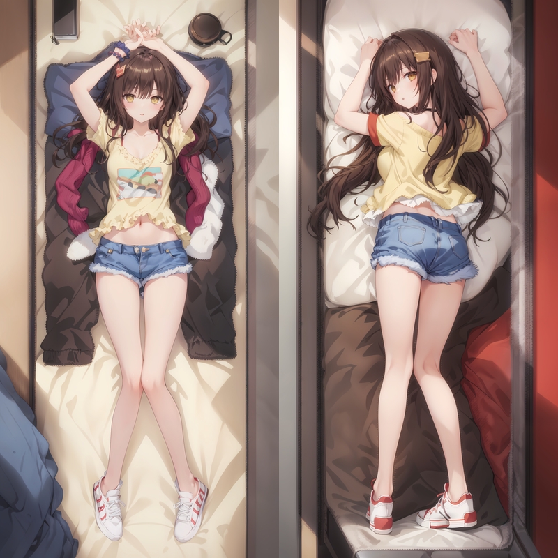 To Love-Ru Yuuki Mikan Anime Dakimakura Body Pillow Cover