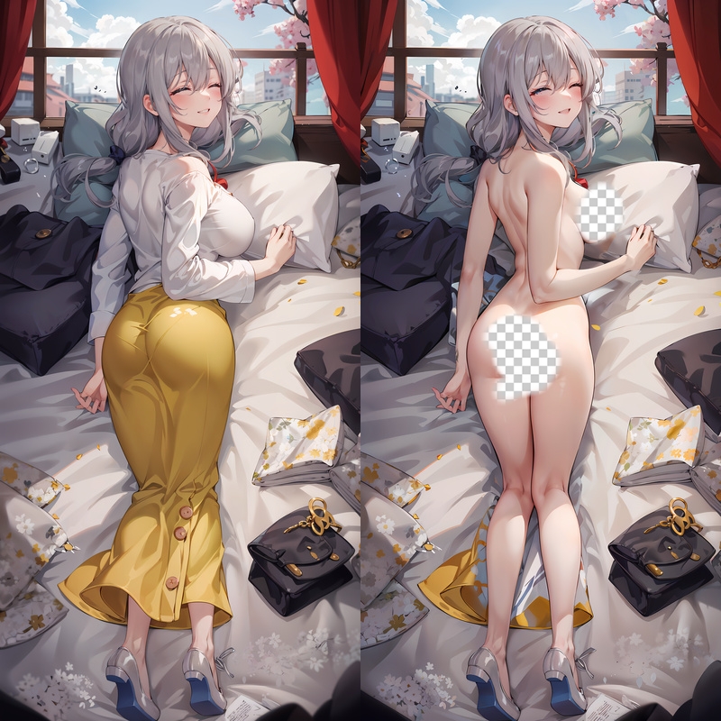 Yuqi Anime Dakimakura Body Pillow Cover