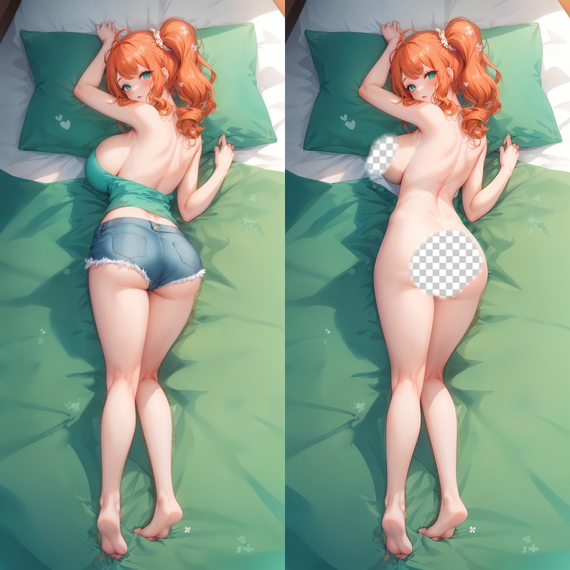 Pokémon Sonia Anime Dakimakura Body Pillow Cover