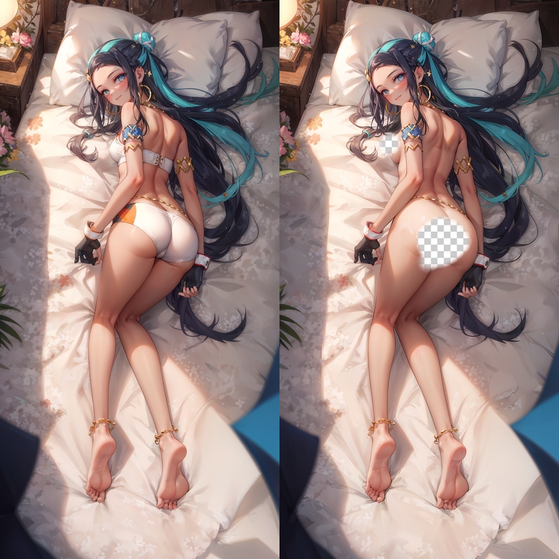 Pokémon Lisia Anime Dakimakura Body Pillow Cover