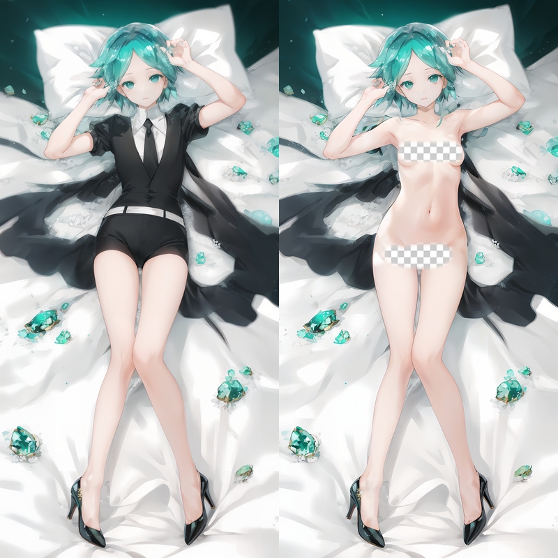 Land of the Lustrous Phosphophyllite Anime Dakimakura Body Pillow Cover