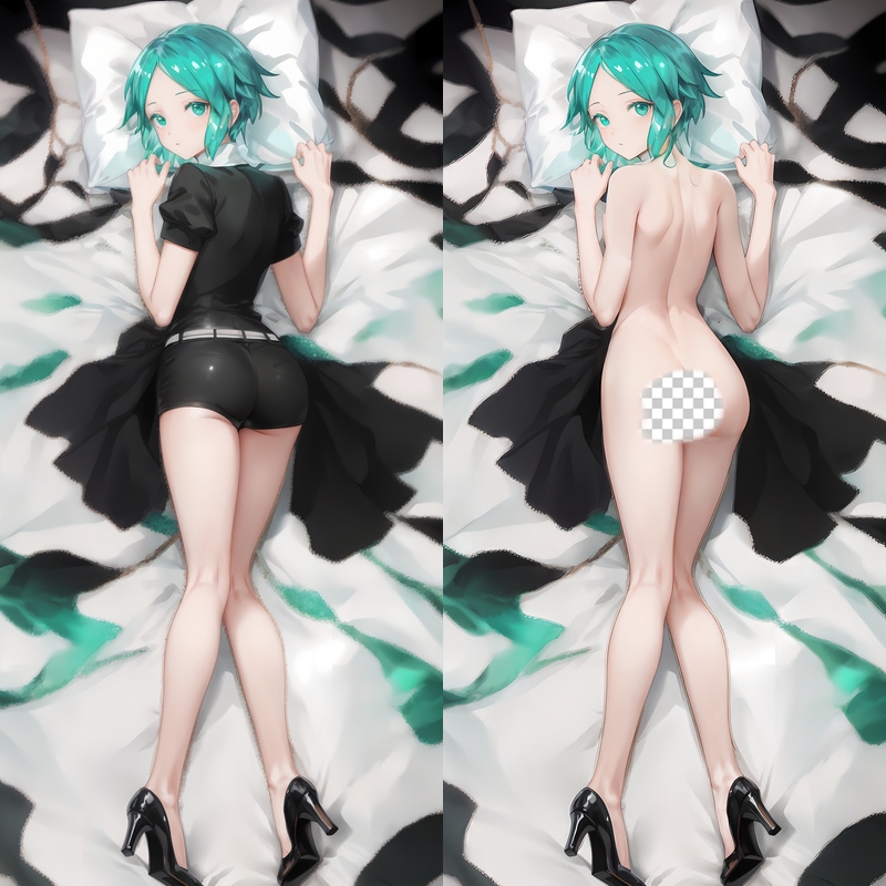 Land of the Lustrous Phosphophyllite Anime Dakimakura Body Pillow Cover