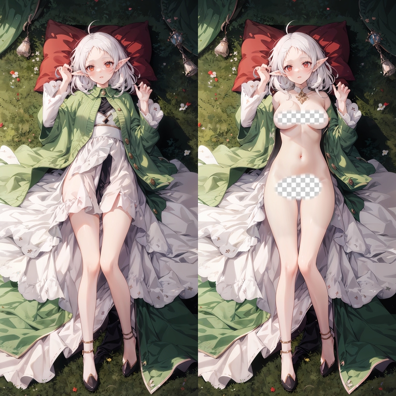 Mushoku Tensei Sylphiette Anime Dakimakura Body Pillow Cover