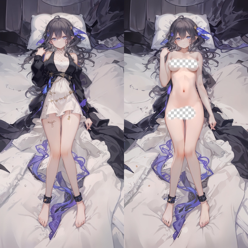 Arknights Hai Mao Anime Dakimakura Body Pillow Cover