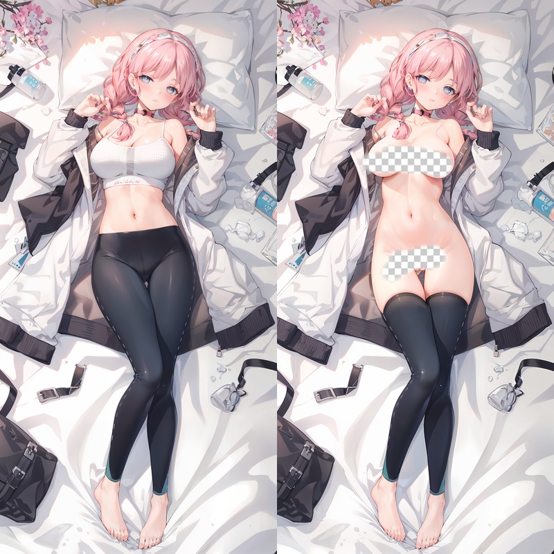 Arknights Blue Poison Anime Dakimakura Body Pillow Cover