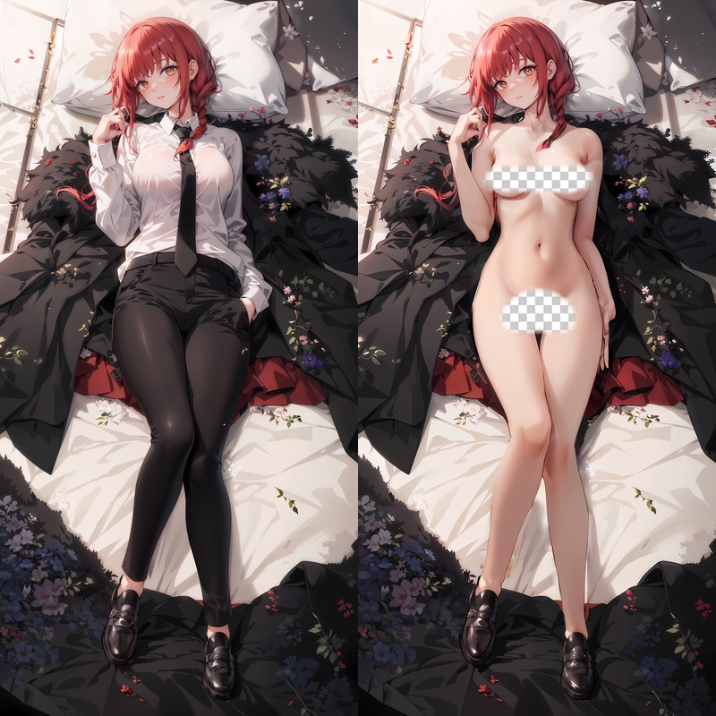Chainsaw Man Makima Anime Dakimakura Body Pillow Cover