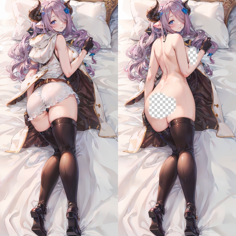 Granblue Fantasy Narmaya Anime Dakimakura Body Pillow Cover
