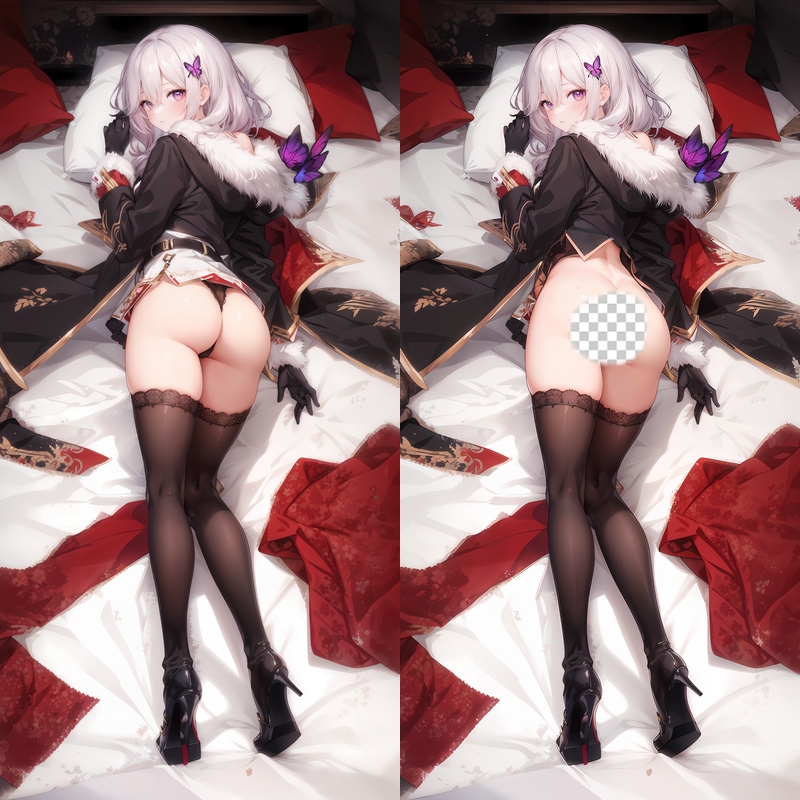 Granblue Fantasy Dunkerque Anime Dakimakura Body Pillow Cover